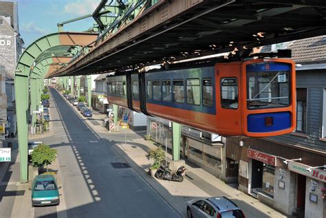 wuppertal suspension railway germany